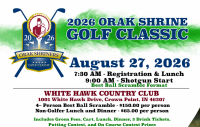 2026 Orak Shrine Golf Classic